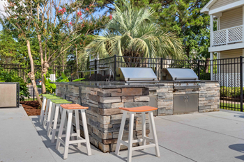 Grilling area